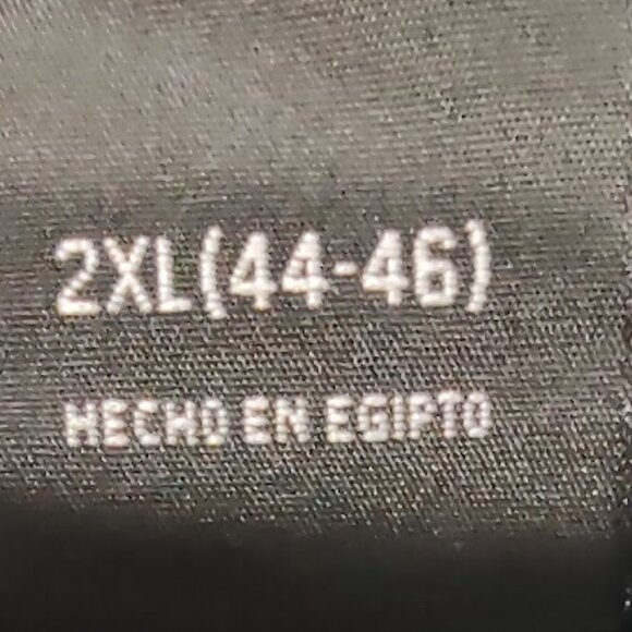 ATHLETIC WORKS BLACK  JOGGERS STRETCH BACK ZIP & 2 SIDE POCKETS DRAWSTRING 2XL - Picture 9 of 12